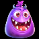 book of monsters slot purple monster symbol
