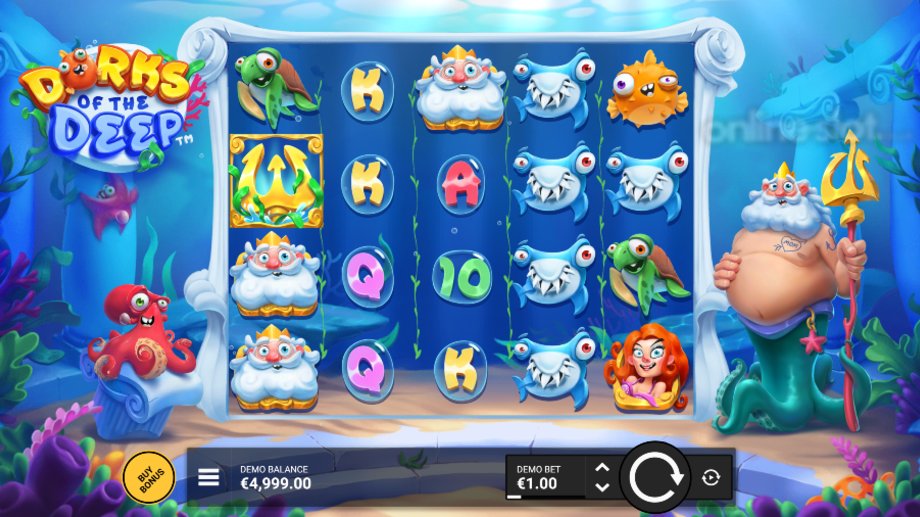 dorks of the deep slot base game