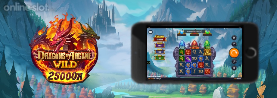 dragons of arcane wild mobile slot