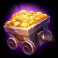 gold is all mine 10k gold filled cart symbol