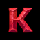 gold is all mine 10k letter k symbol