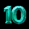 gold is all mine 10k number 10 symbol