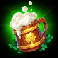 luckys wild pub slot pint symbol