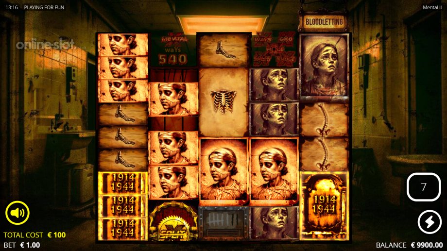 mental 2 slot bloodletting spins