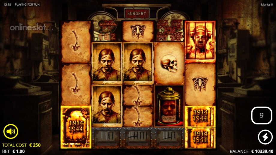 mental 2 slot surgery spins