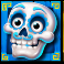 pinata go go slot blue skull symbol