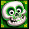 pinata go go slot green skull symbol