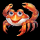 raging waterfall megaways slot crab symbol