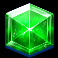 raging waterfall megaways slot green gem symbol