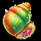 raging waterfall megaways slot shell symbol