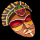 serengeti sunset slot mask symbol