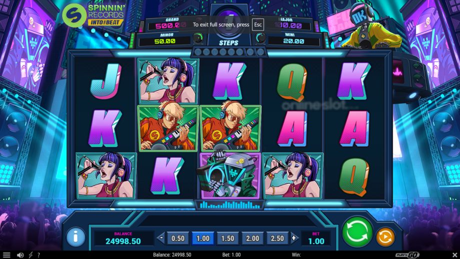 spinnin records into the beat slot base game