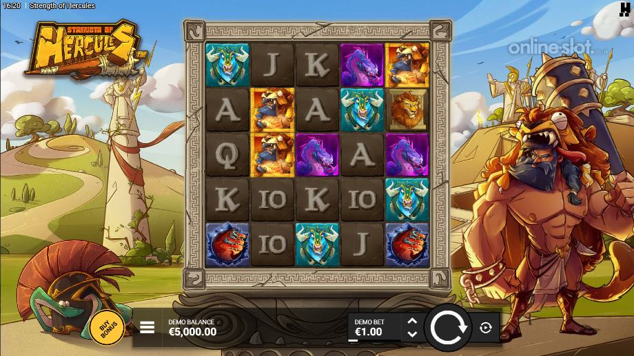 strength of hercules slot base game