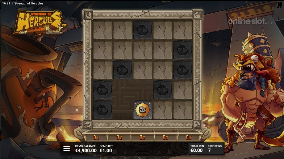 strength of hercules slot free spins