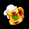 the golden pot & pints slot beer mug symbol