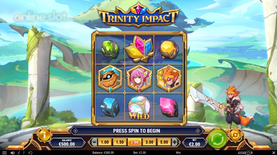 trinity impact slot base game