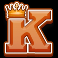 volcano goddess slot K symbol