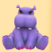 whack a fluffy slot hippo symbol
