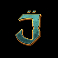 1001 mystery genie fortunes slot J symbol