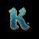 1001 mystery genie fortunes slot K symbol