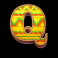 3 hot chilli peppers letter q symbol