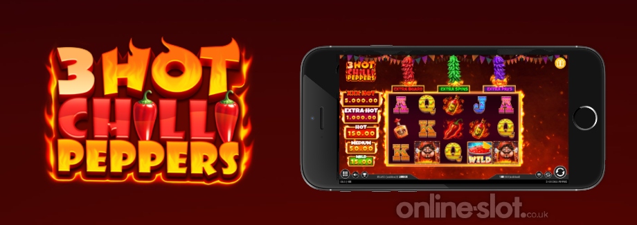 3 hot chilli peppers mobile slot