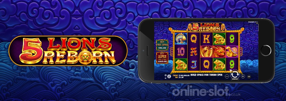 5 lions reborn mobile slot
