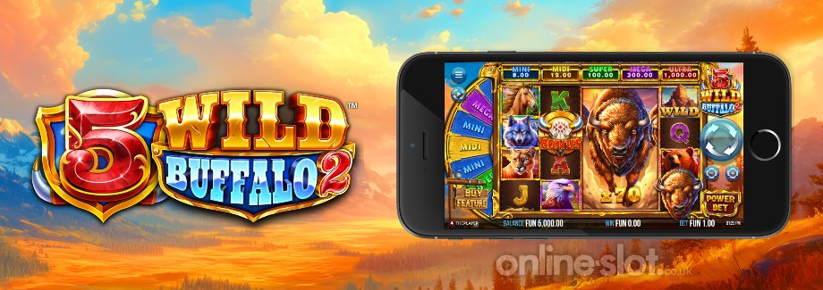 5 wild buffalo 2 mobile slot