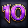 Morgana Megaways number ten symbol
