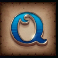 Western Gold Megaways letter q symbol