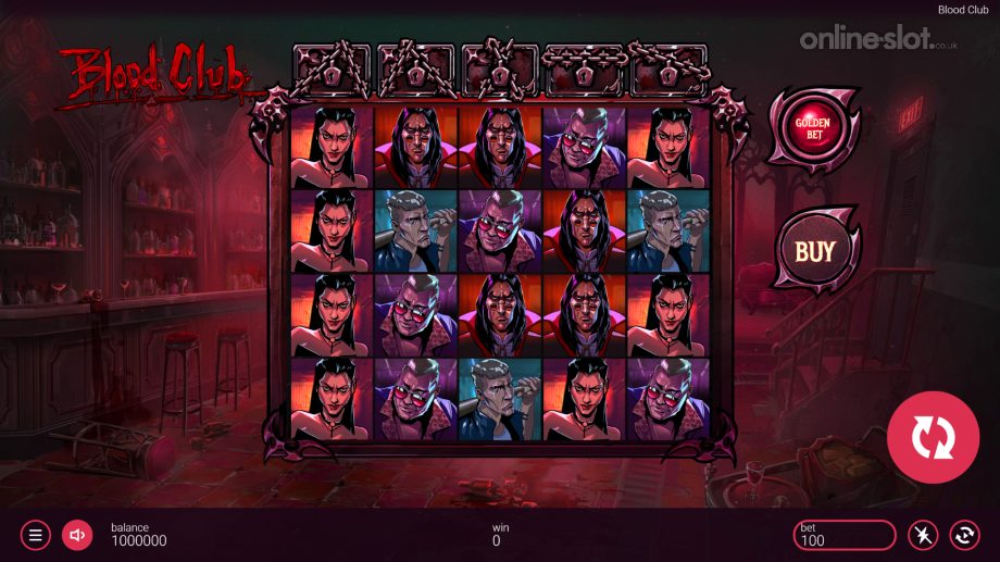 blood club slot base game