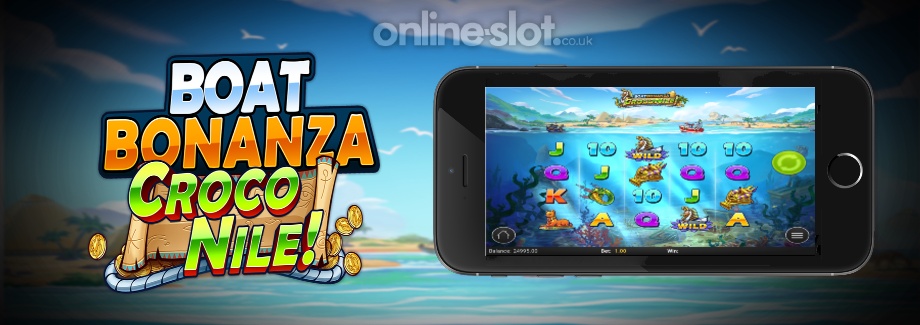 boat bonanza croconile! mobile slot