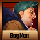 cash in transit slot bag man symbol