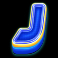 cash surge slot J symbol