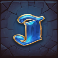 castle cash megaways slot J symbol