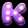 chicks in vegas slot K symbol