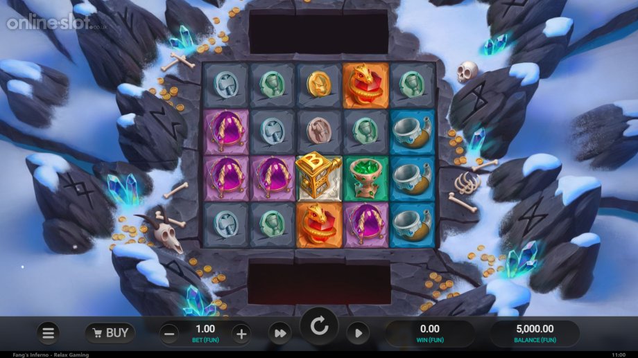 fang's inferno slot base game