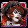 fighter pit slot red female pirate symbol