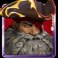fighter pit slot red male pirate symbol