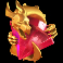 finn and the dragon tales slot red dragon gem symbol