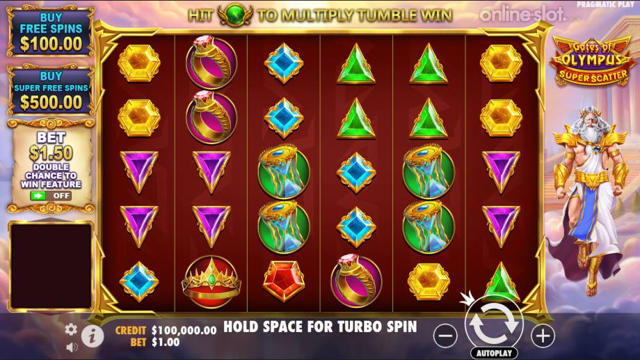 gates of olympus super scatter slot base game