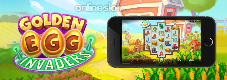 golden egg invaders mobile slot