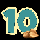 golden egg invaders number ten symbol