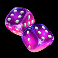 hold the joker slot dice symbol