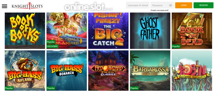knightslots casino site