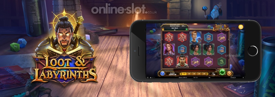 loot & labyrinths mobile slot