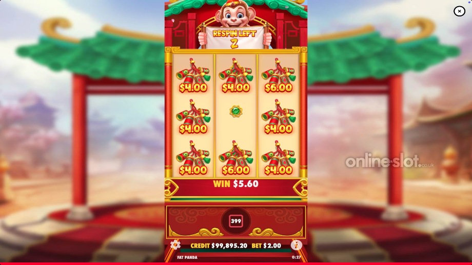 lucky monkey slot free spins