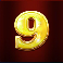 majestic megaways number nine symbol