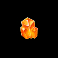 mine defender slot medium orange gem symbol