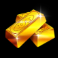 piggy bank cash slot gold bars symbol
